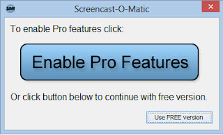 get screencast o matic pro for free